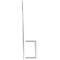 Ekena Millwork 3-in. W x 10-in. D x 14-in. H Baker Architectural Grade PVC Knee Brace BRCP03X10X14BKR - alternate 4